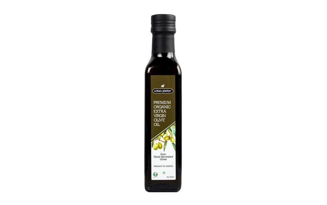 Urban Platter Premium Organic Extra Virgin Olive Oil   Plastic Bottle  250 millilitre